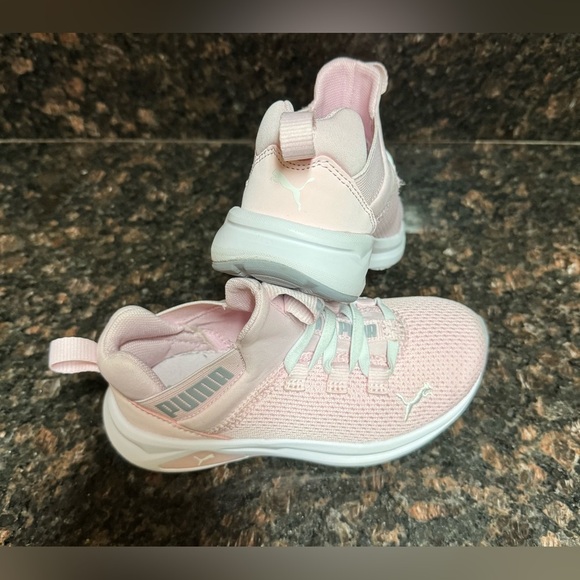 Puma Kids Light Pink Sneakers - Picture 4 of 9
